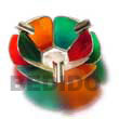 Cebu Souvenir Item Decorative Capiz Colored Ashtray Gifts Sovenirs Give Away Item Products - Cebujewelry.com