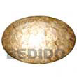 Cebu Souvenir Item Decorative Oval Placemat Smoked Capiz Gifts Sovenirs Give Away Products - Cebujewelry.com