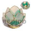 Cebu Souvenir Item Decorative Lotus Candle Holder Green Gifts Sovenirs Give Away Products - Cebujewelry.com