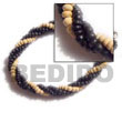 Coco Bracelets Twisted Natural Black Bracelets Coco Bracelets Products - Cebujewelry.com
