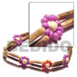 Coco Bracelets 2 Rows Sig-id Wood Coco Bracelets Products - Cebujewelry.com