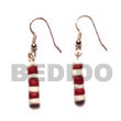 Coco Earrings Dangling Maroon 4-5 Coco Coco Earrings Products - Cebujewelry.com