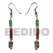 Coco Earrings Dangling Sig-id W/ 2-3mm Coco Earrings Products - Cebujewelry.com