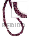 coco flower beads wine Coco Beads Coco Necklace