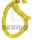 7-8mm coco pukalet yellow Coco Beads Coco Necklace