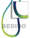 Coco Necklace Graduated Tye Dye Necklace Multicolored Necklace Products - Cebujewelry.com