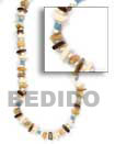 coco pukalet elastic necklace Multicolored Necklace
