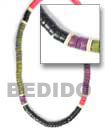 Coco Necklace Coco Heishi Necklace Multicolored Necklace Products - Cebujewelry.com