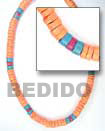 Coco Necklace Coco Heishi Combination Necklace Multicolored Necklace Products - Cebujewelry.com