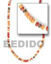 colored combination coco necklaces Multicolored Necklace