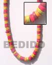 Coco Necklace Coco Heishi Necklace Multicolored Necklace Products - Cebujewelry.com