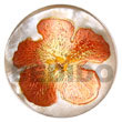 Hand Painted Pendant Round 40mm Hammershell W/ Hand Painted Pendant Products - Cebujewelry.com