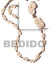 Hawaiian Lei Necklace Estrelita - Nassa White Hawaiian Lei Necklace Products - Cebujewelry.com