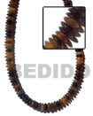 horn tiger saucer beads Bone Horn Beads Necklace