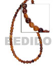 graduated horn beads Bone Horn Beads Necklace