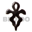 Horn Pendants Celtic Horn Cross 40mm Bone Horn Pendants Products - Cebujewelry.com