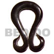 Horn Pendants Horn Double Hook 40mm Bone Horn Pendants Products - Cebujewelry.com