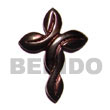 Horn Pendants Horn Twisted Cross 40mm Bone Horn Pendants Products - Cebujewelry.com