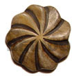 Horn Pendants Natural Horn Flower W/ Bone Horn Pendants Products - Cebujewelry.com