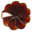 Horn Pendants Amber Flower Horn 35mm Bone Horn Pendants Products - Cebujewelry.com