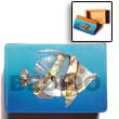 inlaid fish design jewelry Jewelry Box