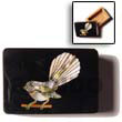 Jewelry Box Inlaid Bird Fan Tail Jewelry Box Products - Cebujewelry.com