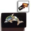 Jewelry Box Shell Inlaid Dolphin Design Jewelry Box Products - Cebujewelry.com