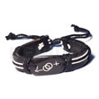 Leather Bracelets Surfer Leather Bracelet Gender Symbols Products - Cebujewelry.com