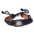 Leather Bracelets Surfer Leather Bracelet Tribal Character Products - Cebujewelry.com