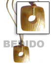 Leather Necklaces Leather Thong W/ Square Leather Necklaces Products - Cebujewelry.com