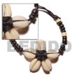 flower sigay w/ 4-5 Macrame Bracelets
