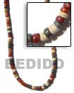 Natural Necklace Coco Earth Tone Colors Natural Necklace Products - Cebujewelry.com
