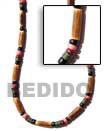 bamboo tube necklace Natural Necklace