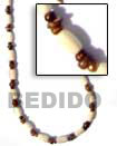 Natural Necklace Rice Beads White Necklace Natural Necklace Products - Cebujewelry.com