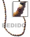 2-3 mm coco pukalet Natural Necklace