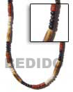Natural Necklace Wood Tube Necklace Natural Necklace Products - Cebujewelry.com