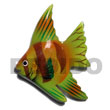 Refrigerator Magnets Fish Hand Painted Wooden Refrigerator Magnets Products - Cebujewelry.com