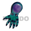 Refrigerator Magnets Octopus Hand Painted Wood Refrigerator Magnets Products - Cebujewelry.com