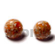 Resin Earrings Orange C. Button Earrings Resin Earrings Products - Cebujewelry.com