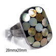 Rings Ring Adjustable Metal Rectangular Rings Products - Cebujewelry.com