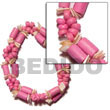 Seed Bracelets 2 Rows Pink Wood Seed Bracelets Products - Cebujewelry.com