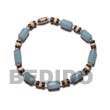 Seed Bracelets Light Blue Buri Seeds Seed Bracelets Products - Cebujewelry.com
