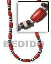 red buri seed necklace Seed Necklace