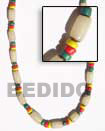Seed Necklace White Buri Seed Tube Seed Necklace Products - Cebujewelry.com
