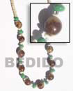 buri beads necklace Seed Necklace