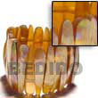 Shell Bangles Brownlip Elastic Bangle Chunky Bangles Products - Cebujewelry.com