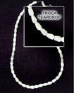Shell Beads Troca Teardrop Shell Beads Products - Cebujewelry.com