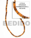 Shell Beads Orange Hammer Shell Beads Products - Cebujewelry.com