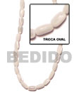 Shell Beads Troca Oval Shell Beads Products - Cebujewelry.com