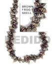 Shell Beads Brown Frog Shell Beads Products - Cebujewelry.com